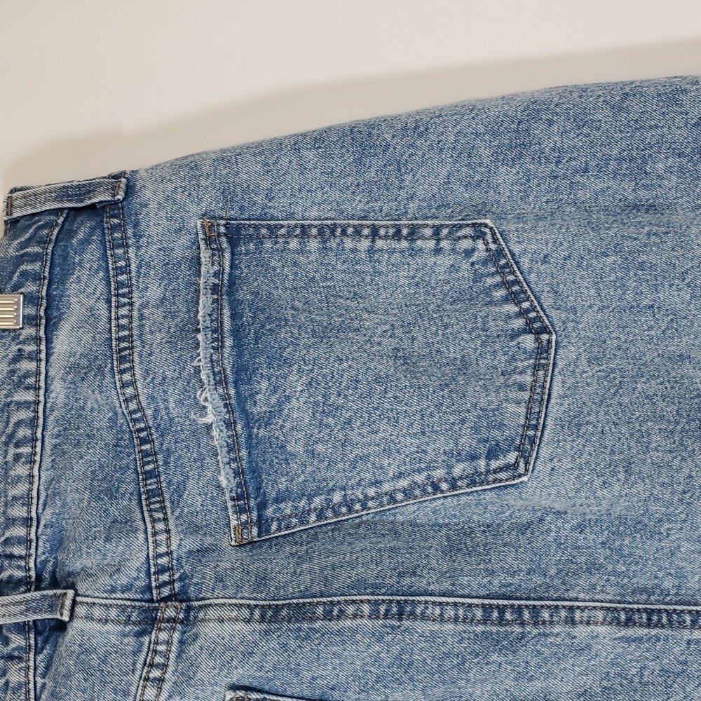 Universal Thread Woman's Medium Wash Denim Maxi Skirt ~ Blue - Picture 11 of 13